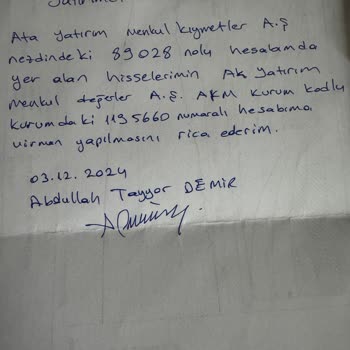 Ata Yatırım'dan Haksız Virman Ücreti Talebi