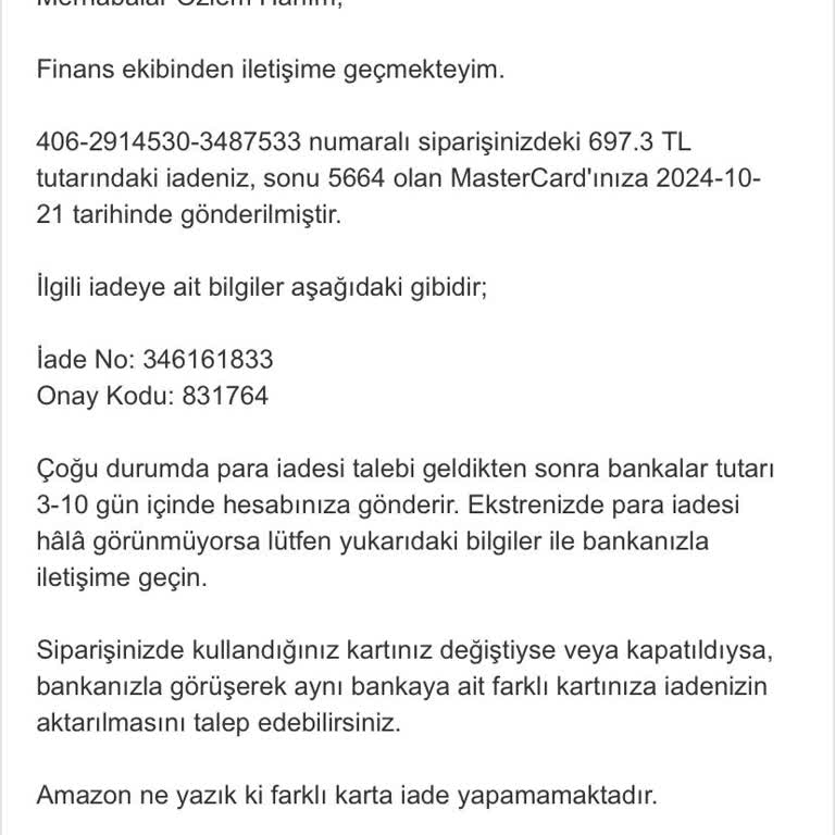İade Sürecinde Yaşanan Zorluklar