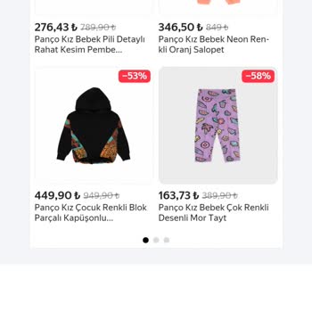 Panço'da Sepet Fiyatı Şoku