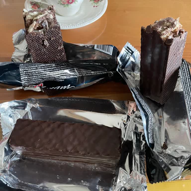 Gofret Paketinde Şaşırtıcı Durum