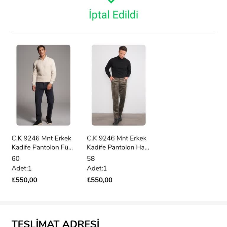 Çetinkaya'da İptal Edilen Sipariş Ve Para İadesi Sorunu