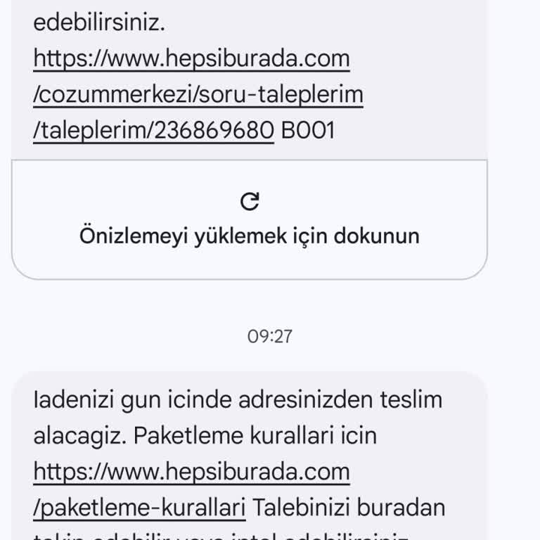 Hepsijet İade Sürecinde Gecikme Sorunu