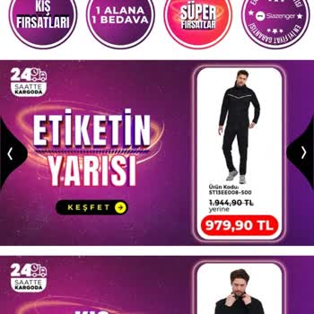 Slazenger'den Sipariş Verdim, Kargo Bekliyorum!