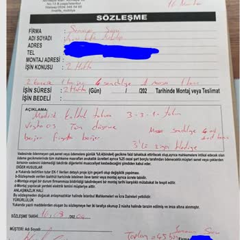 Mobilya Alışverişinde Yaşanan Büyük Hayal Kırıklığı