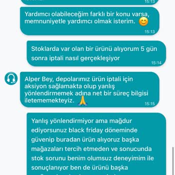 Black Friday'de Hayal Kırıklığı: Parfüm Siparişim İptal Edildi