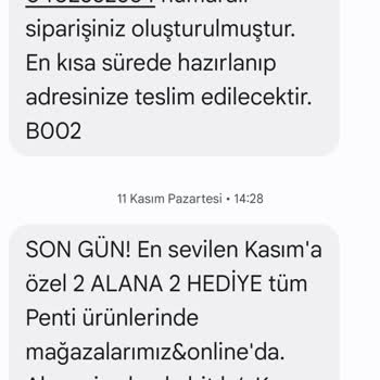 Penti'de İptal Edilen Siparişler Ve Müşteri Hizmetleri Sorunu