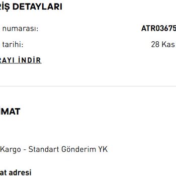 Adidas Kargolarında Sürekli Hasar Sorunu