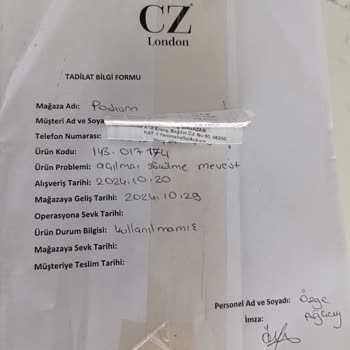 Cz London Ayakkabı Değişiminde Hayal Kırıklığı