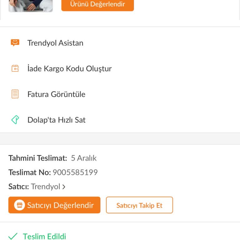 Eksik Gönderilen Ürün Ve İade Talebi