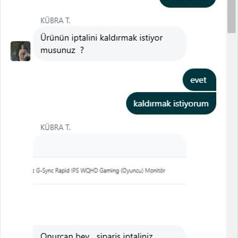 Yanlış İptal Sonrası Artan Fiyat Ve İlgisiz Müşteri Hizmetleri