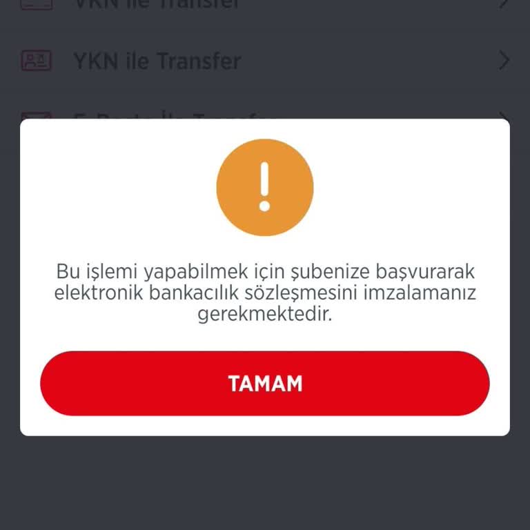 Ziraat Bankası Mobil Uygulama İmza Sorunu