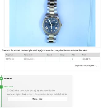 Guess Saatin Su Geçirme Problemi Ve Müşteri Memnuniyetsizliği