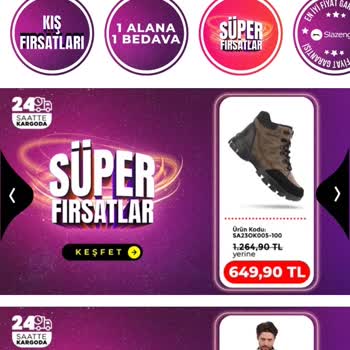 24 Saatte Kargo Sözüne Uymayan Slazenger