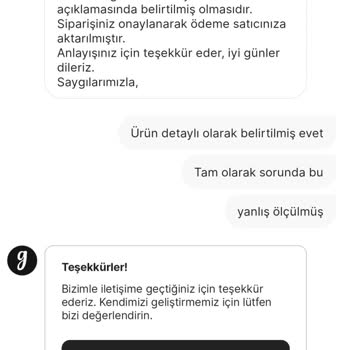 Gardrops'un Yanlış Bilgileriyle İade Sorunu