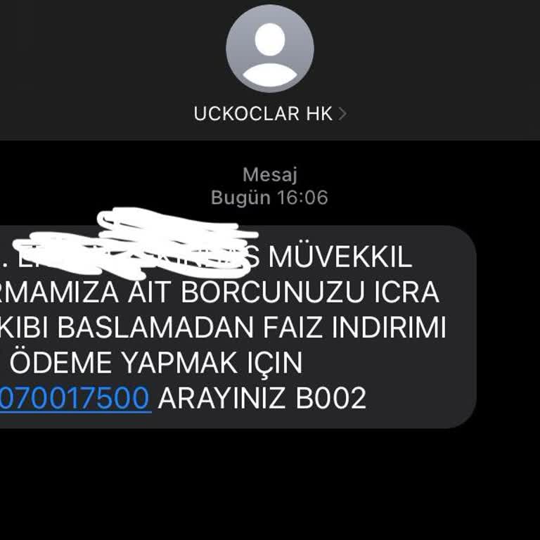 İzinsiz Kişisel Veri Kullanımı Ve Yanlış Borç Bildirimi