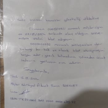 Haksız Kazanç Ve Zorunlu Bakım Ücreti Şikayeti