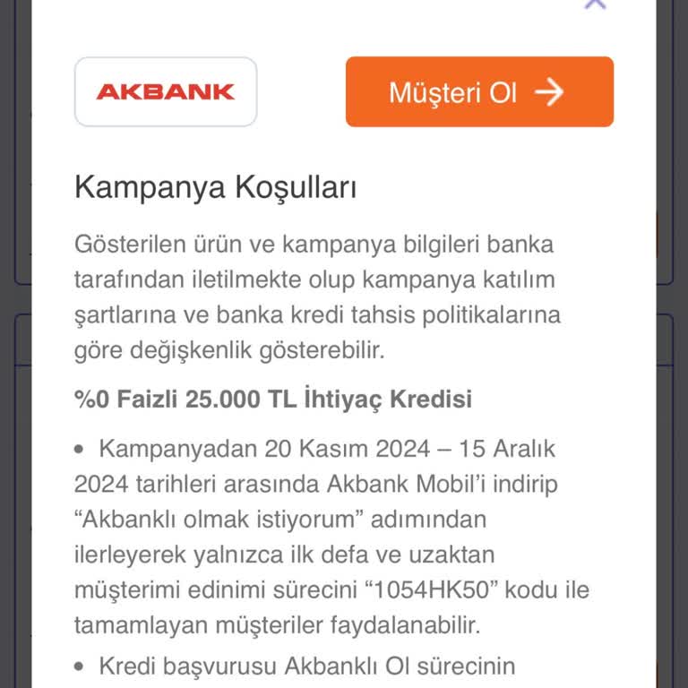 Yanıltıcı Kampanya: Akbank Sıfır Faizli Kredi Deneyimi