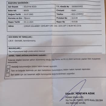 Cilt Hassasiyeti Ve Alerji Problemi