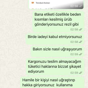 Yanlış Beden Ve Hasarlı Ürün İadesi Sorunu
