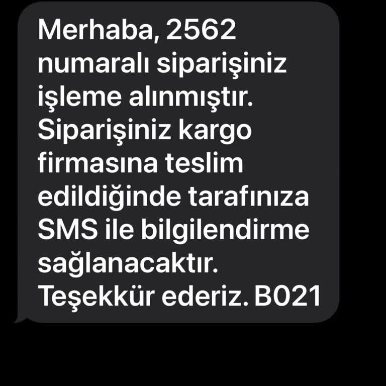 Sipariş Sonrası İletişim Sorunu Ve Endişe