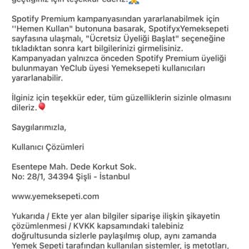 Spotify Premium Kuponu Kullanılamıyor