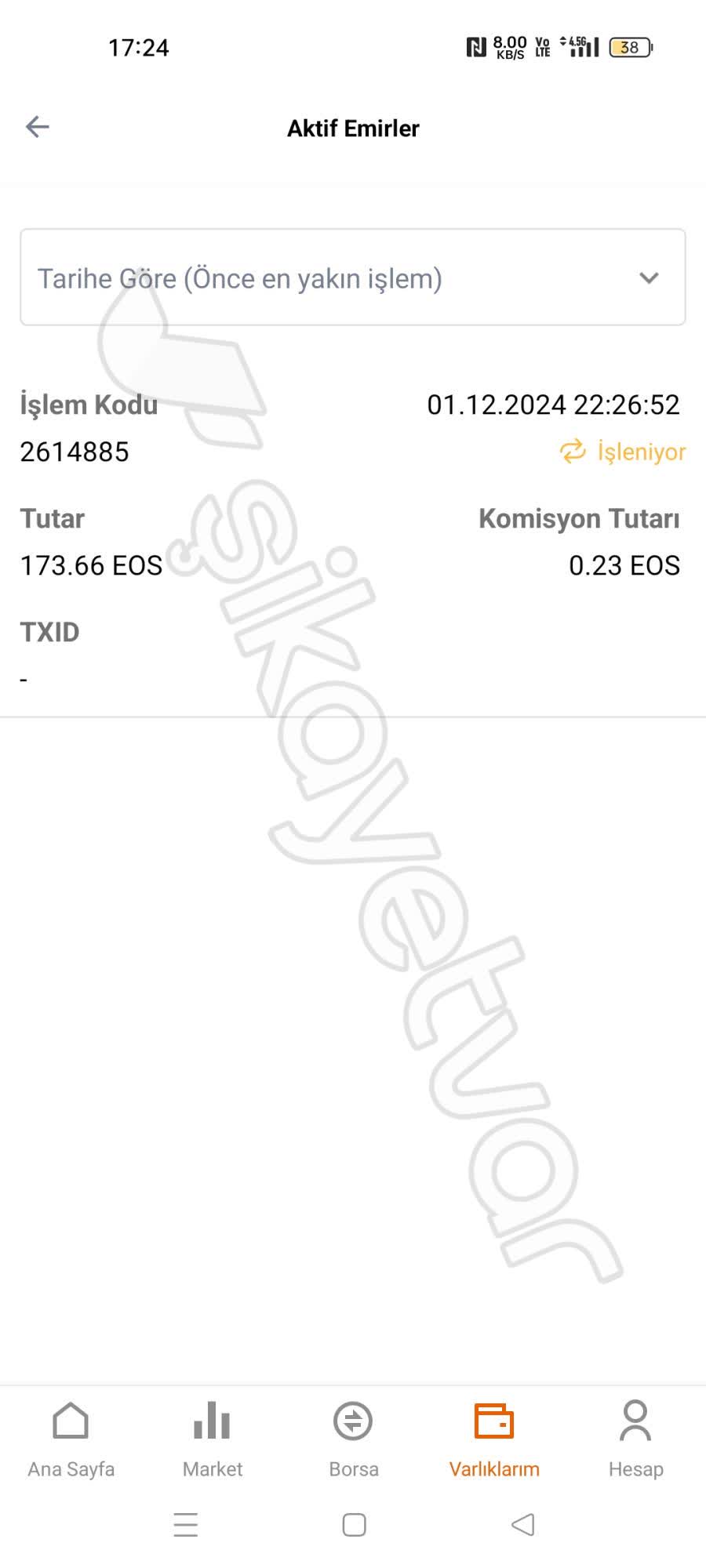 Eos - 4/11 - Şikayetvar