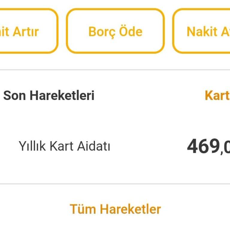 Yıllık Kart Aidatı Geri Ödenmezse Kartımı Kapatacağım