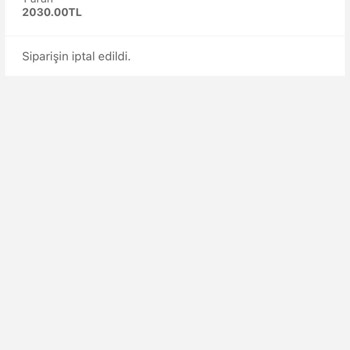 Sephora'dan İptal Edilen Sipariş Ve Yapılmayan Para İadesi