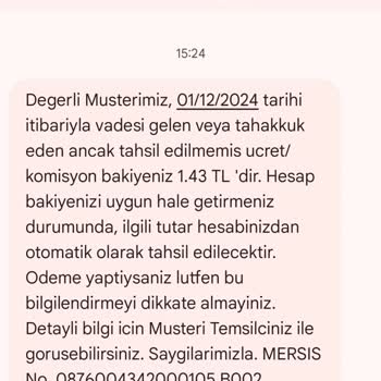 TEB Bankası'ndan Anlaşılmaz Borç Mesajları Ve Yetersiz Müşteri Hizmetleri