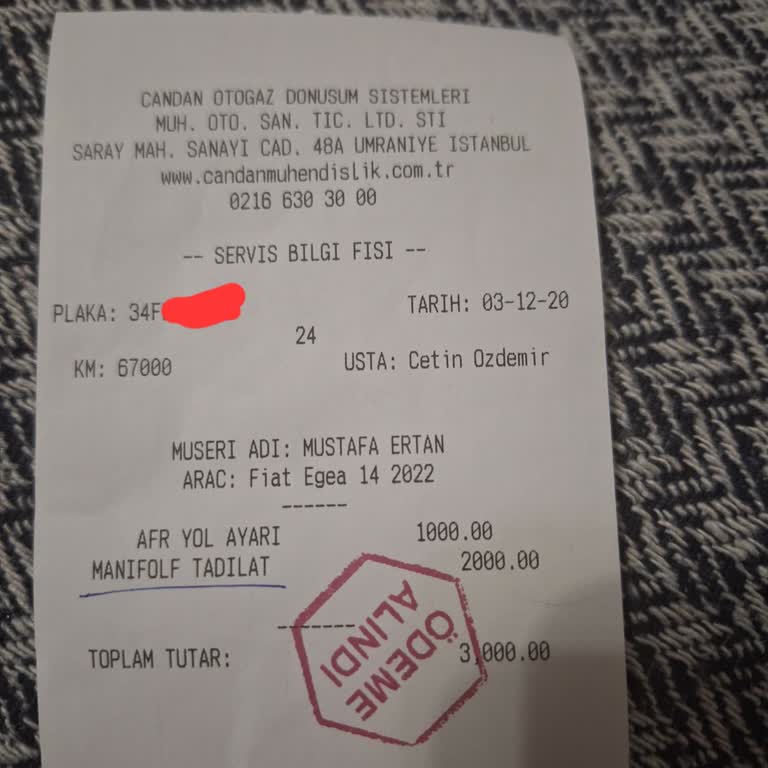 Beklenmedik Masraflar: Afr Ayarı İçin Fazladan Ücret Şoku