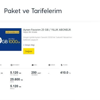 Turkcell'de Paket Fiyatı Mağduriyeti