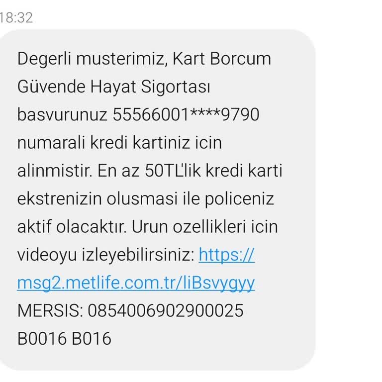 Habersiz Yapılan Sigorta Başvurusu Hakkında Şikayet
