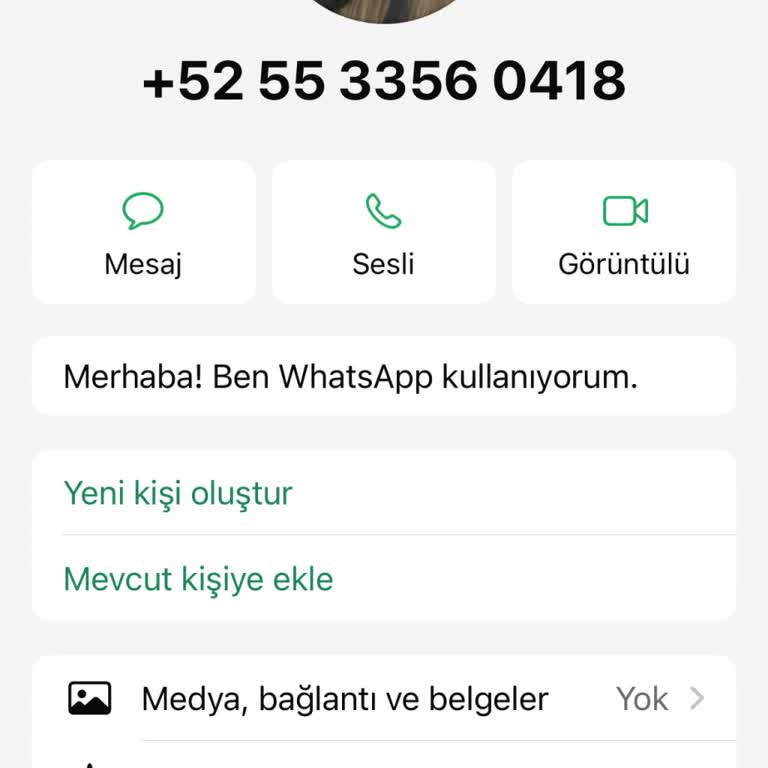 Bilinmeyen Meksika Numarasından WhatsApp Araması Rahatsızlığı