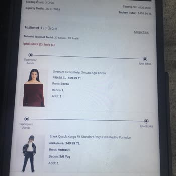 İade Edilen Ürünün Ücreti Geri Ödenmiyor