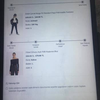 İade Edilen Ürünün Ücreti Geri Ödenmiyor