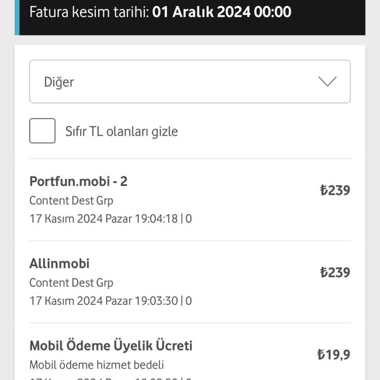 Vodafone'un Üç Maymunu Oynadığı Ücret Yansıması