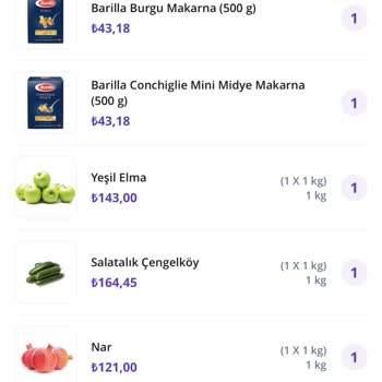 Getir Çarşı Siparişim Eksik Ve Canlı Desteğe Ulaşamıyorum