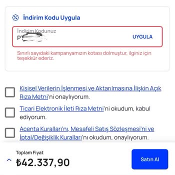Pazarama'nın Kampanya Hayal Kırıklığı