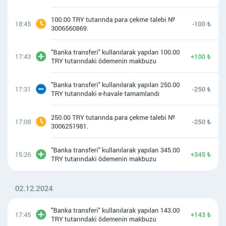 Para Çekim Talebi Banka Hesabına Ulaşmadı