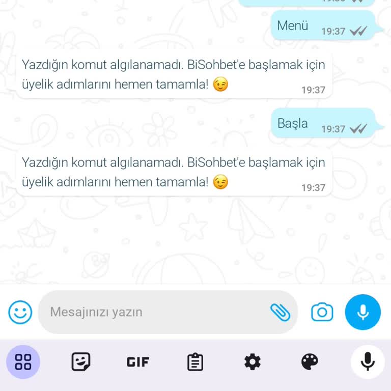 BİP Uygulamasında Bi Sohbet Kanalına Üye Olma Sorunu
