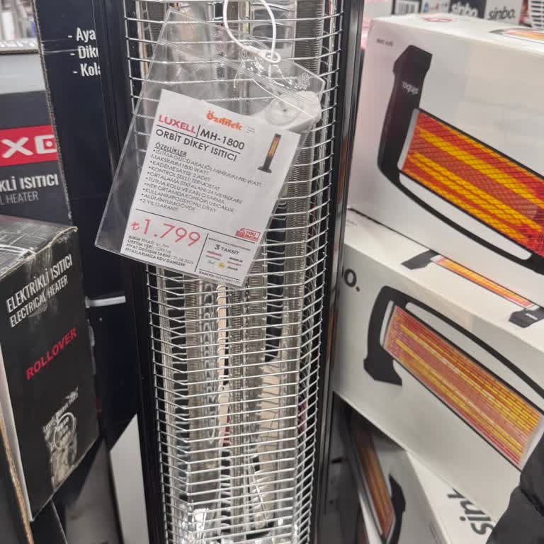 Luxell Isıtıcıda Termostat Ve Güç Sorunu