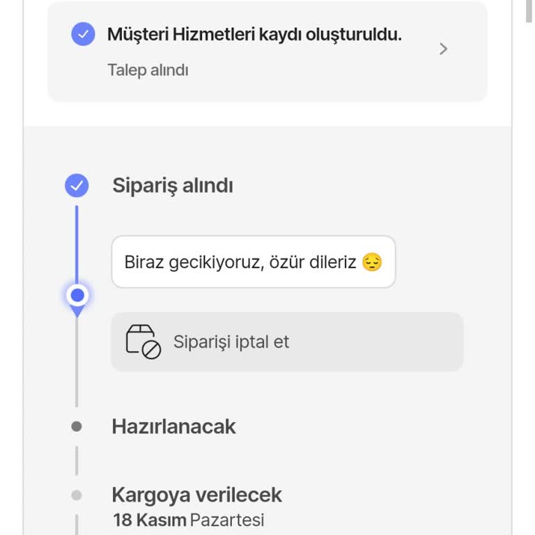 Eksik Ürün Teslimatı Ve İletişim Sorunu
