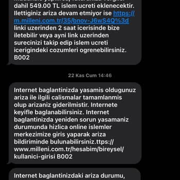Yanlış Ücretlendirme Ve İletişim Sorunları
