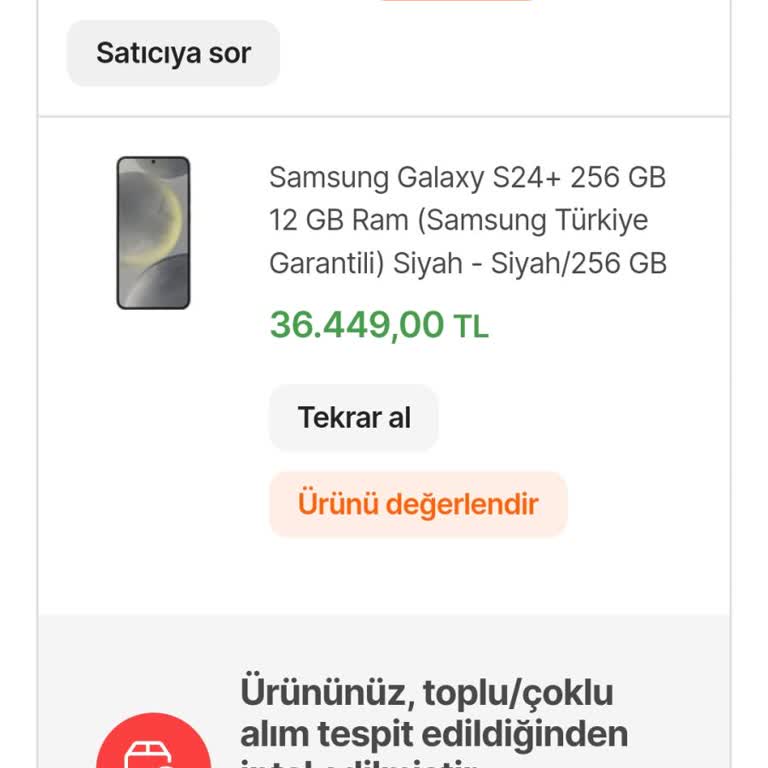 Hepsiburada'da Haksız İptal Ve Geciken İade