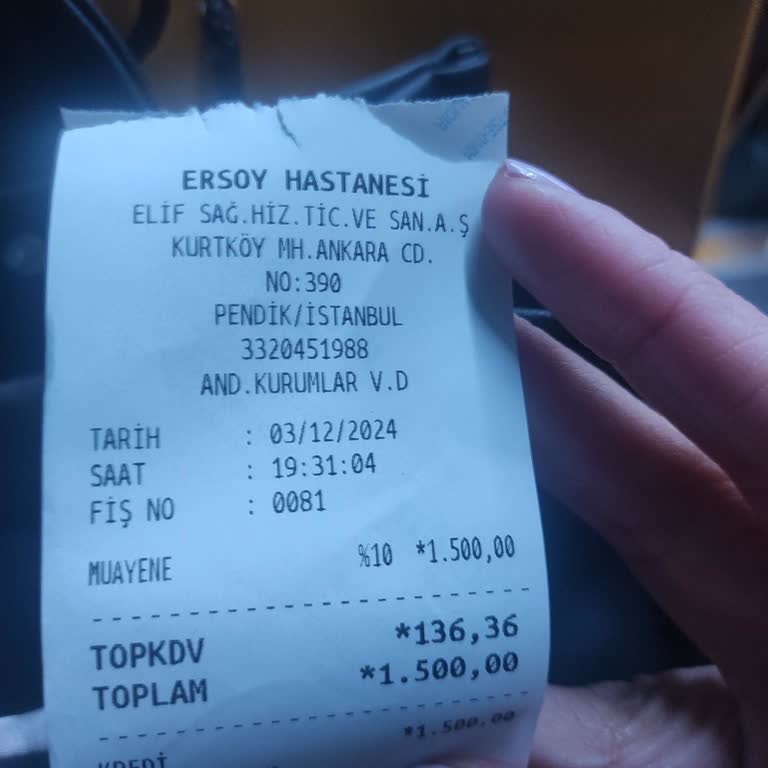 Hastane Ücret Politikası Mağduriyeti