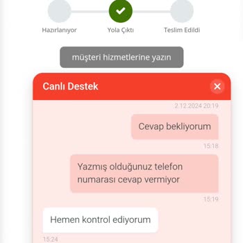 Çiçek Siparişim Kayıp: Müşteri Hizmetleri Cevap Vermiyor