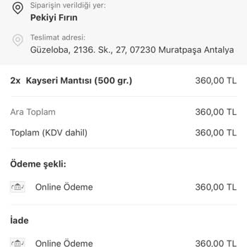 Yanlış Görsel Ve İptal Edilen Sipariş Sorunu