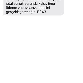 Yanlış Görsel Ve İptal Edilen Sipariş Sorunu