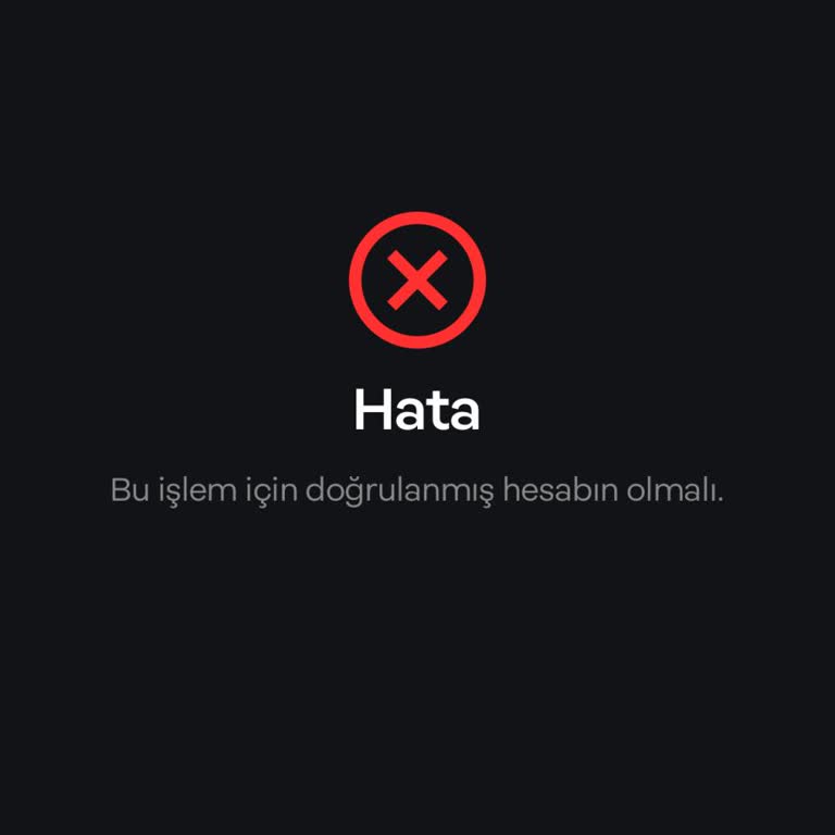 Papara Hesap Doğrulama Bilgisi Eksikliği