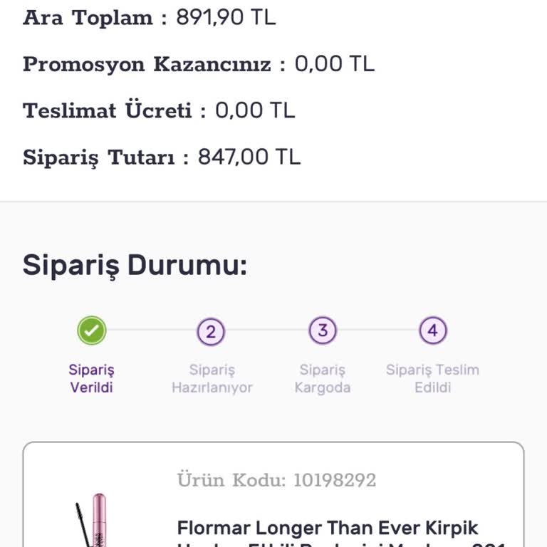 Sipariş Hazırlık Sürecinde Gecikme Sorunu